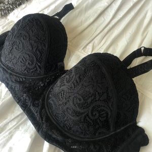 Black Lacey Bra